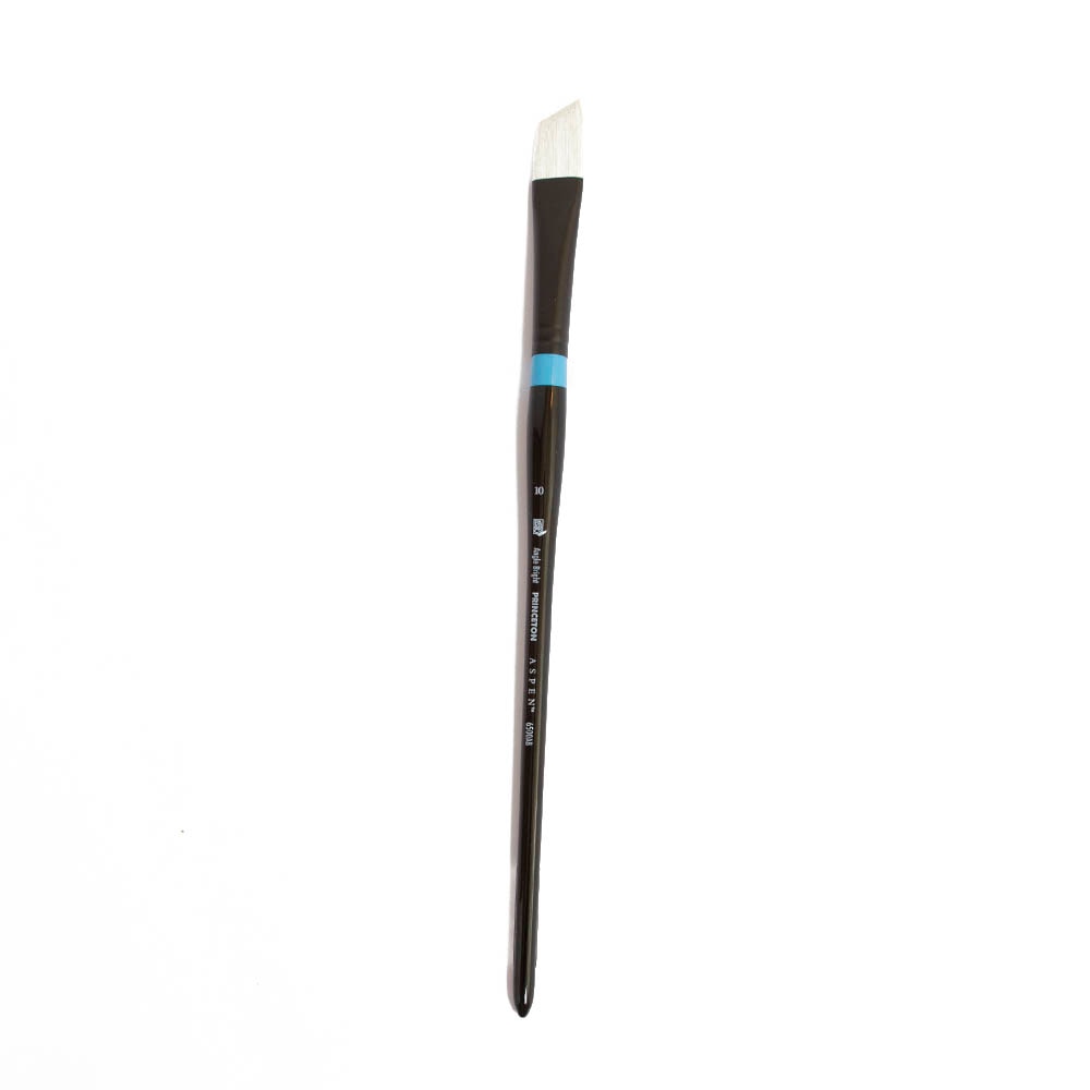 Princeton, Brushes, Art & School, SynthBristle, Oil, Acryc, Aspen, Angle Bright, 10, 398141